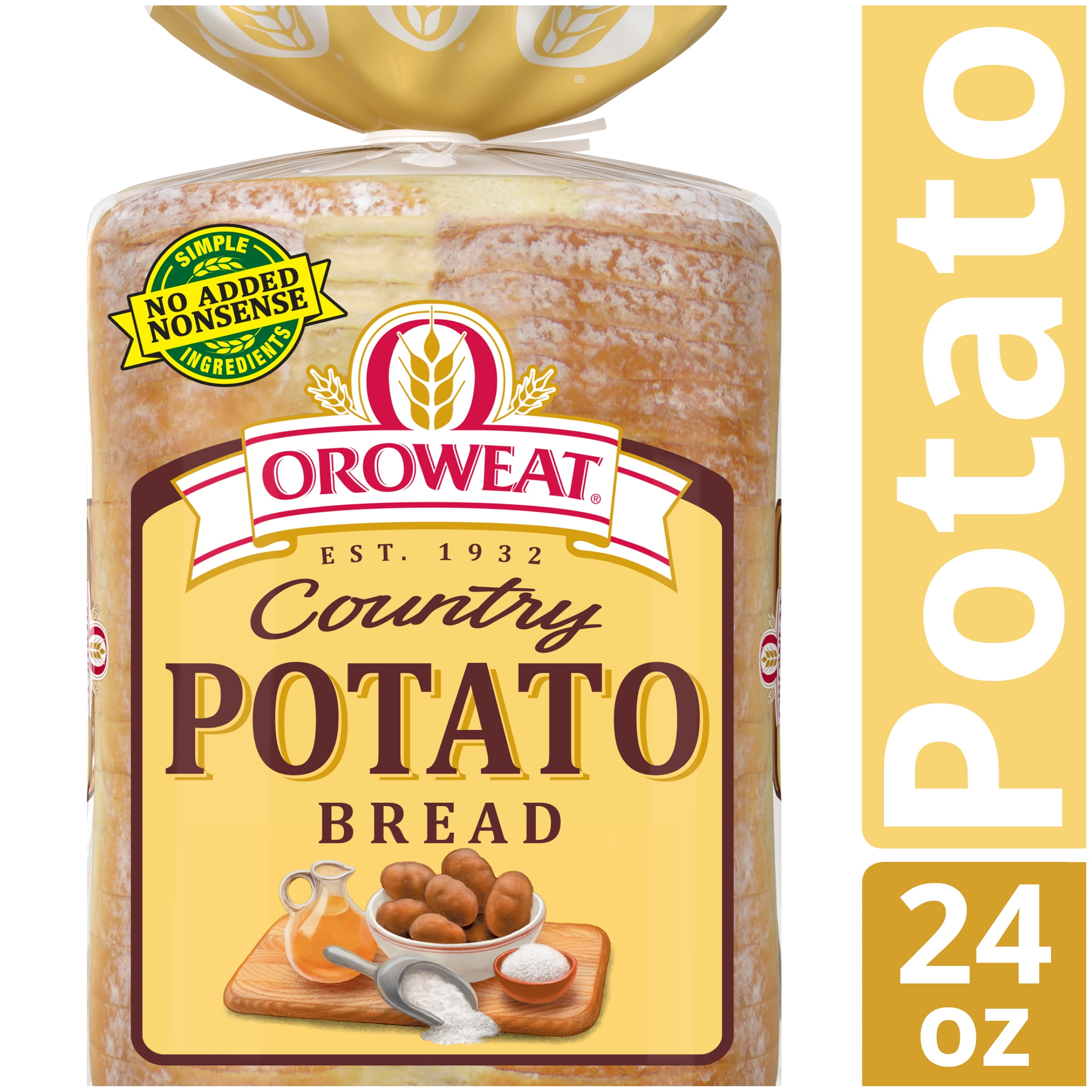 Oroweat Country Potato Bread, 24 oz