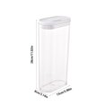 thumbnail image 3 of ¡Oferta por Tiempo Limitado!, Tarro de almacenamiento multifuncional, muy transparente, resistente a la humedad, hermético, para almacenar alimentos, organizador de cocina Akmoler, 3 of 8