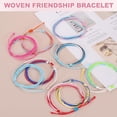 Braided Rope Bracelet, Adjustable Woven String Bracelets Boho ...