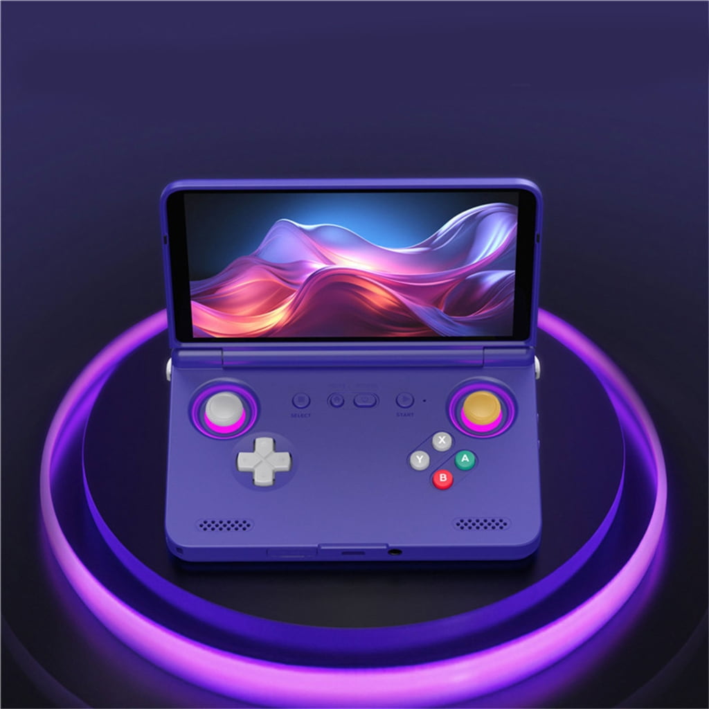PatungKu Light Weight Handheld Game Player 5.5Inch Clear Snapdragon Processor Nonslip Grip