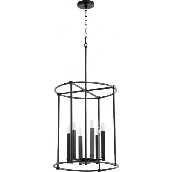 Quorum Lighting - Olympus - 6 Light Entry Foyer In Soft Contemporary Style-22