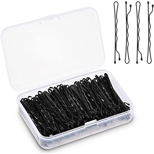 Pinzas para el cabello, 200 piezas, pinzas para el cabello para mujeres, pinzas para moños de metal, pinzas para el cabello, pinzas para el cabello para mujeres y kit de pinzas para el cabello para p JAMW Sencillez