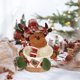 thumbnail image 4 of Almacenamiento de Adornos de Navidad Día de Navidad Cesta de Dulces Ornamentos de Muñeca Cesta de Escritorio Decoración de Vacaciones Accesorios Juguetes Ornamentos Adecuados para Exhibir en la Sala D, 4 of 6