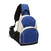 Recycled Black Pet Sling Bag Backpack
