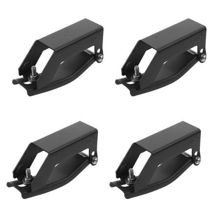 4Pcs Universal Car Roof Rack with Cargo Carrier and Mounting Brackets for Luggage and Roof Top Easy Installation