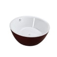 thumbnail image 3 of Bellaterra Home Prato 59 inch Freestanding Bathtub in Glossy Red, 3 of 5