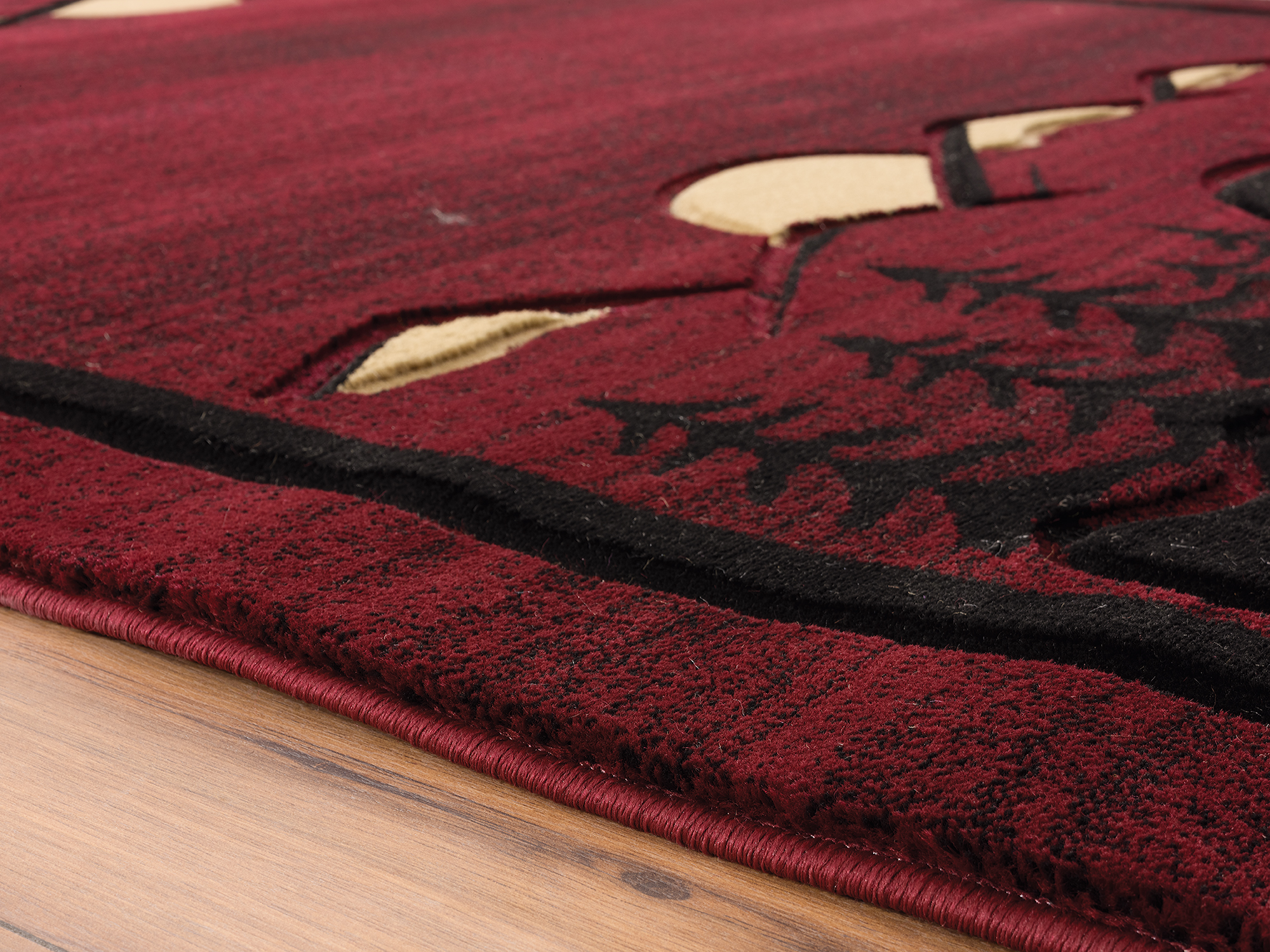 United Weavers of America Lodge Bordered Hand-Made Area Rug, 1.83' x 2.67'