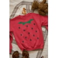 thumbnail image 5 of Old Glory Youth Halloween Strawberry Costume Long Sleeve Graphic Sweatshirt, 5 of 6