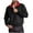 Black, variant on Men Outwear Coat Casual Zipper Solid Color Long Sleeve Turndown Collar Outwear Coat Lightweight Jacket Black XL