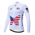thumbnail image 3 of Weimostar - Maillot de ciclismo de otoño para mujer, manga larga, ropa de ciclismo de primavera, chaqueta de ciclismo de equipo profesional, camiseta de ciclismo de carretera para mujer, 3 of 5