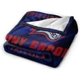 thumbnail image 2 of Stony Brook University Logo Fleece Blanket, Very Soft Microfiber Flannel Blanket for Couch Warm and Cozy for All Seasons, 2 of 8