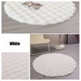 thumbnail image 4 of Dvumao Rugs for Living Room, Cream Wind Round Carpet Sofa Round Floor Mat Living Room Tea Table Velvet 19.69x19.69 Inches, Man Gifts, 4 of 6