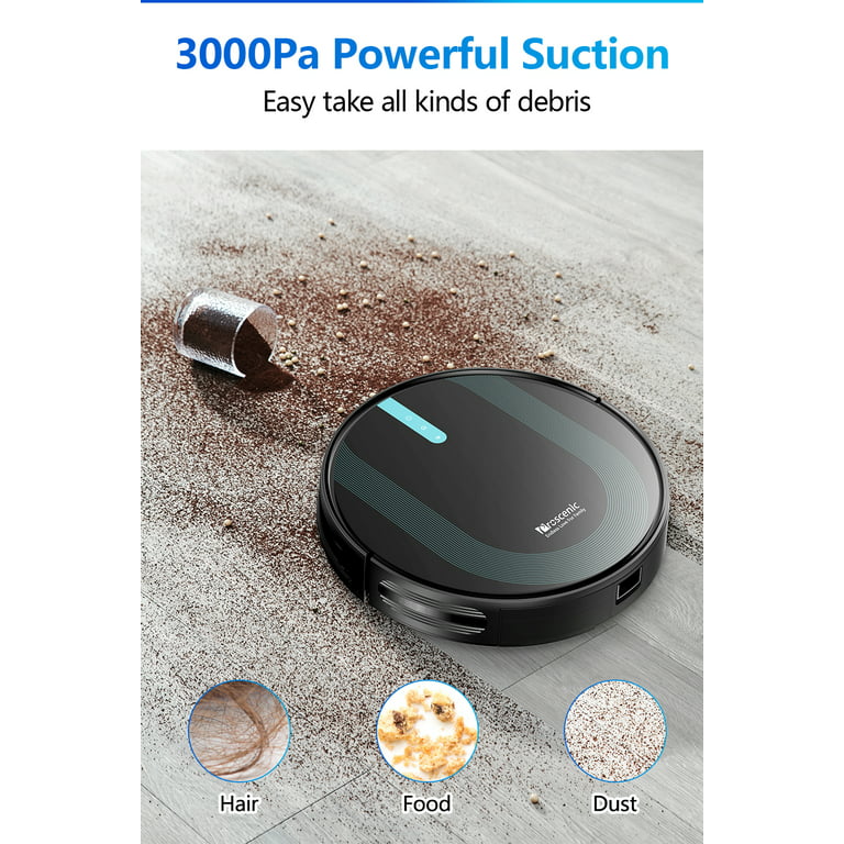 Proscenic 850P Robot Vacuum Cleaner.3-in-1 Vacuum and Mop 3000Pa