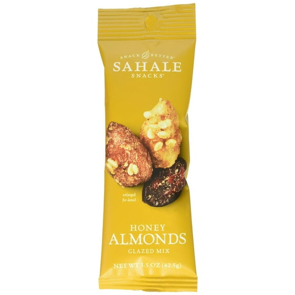 108 PACKS : Sahale Snacks Honey Almonds Glazed Mix, 18 Count