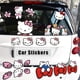 thumbnail image 2 of Pegatina de Hello Kitty para coche, pegatinas de Anime para motocicleta, decoración bonita para coches, accesorios para automóviles, cubierta de arañazos, pegatinas no reflectantes, 2 of 4