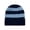 NAVY, variant on Feeling Stripey Beanie, Pink
