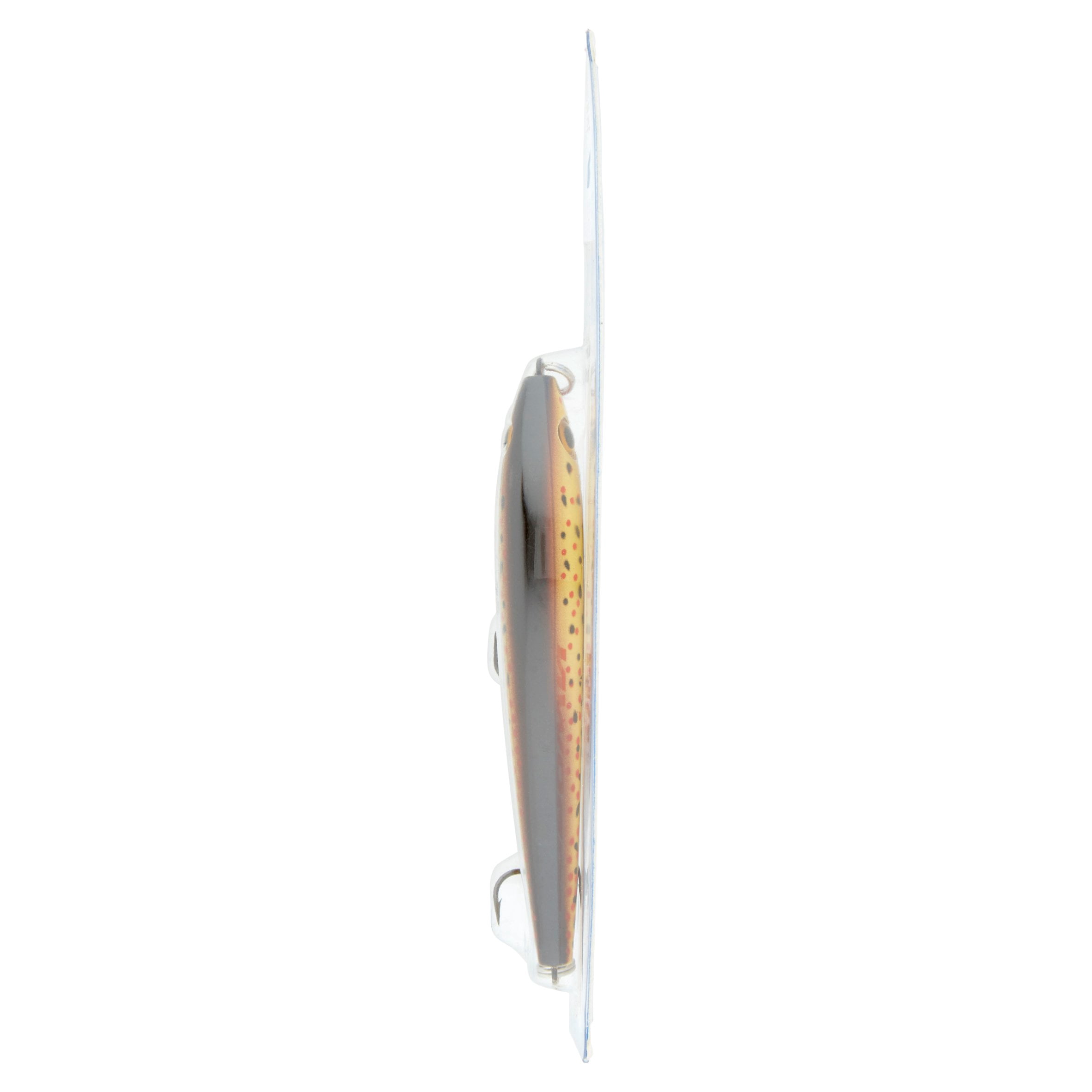 Rebel Track Down Minnow Slick Slow Sinking Slick Brown Trout 3 1/2" 3/8 oz.