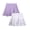 Lilac Floral, variant on Girls Skorts - 2 Pack Pleated Scooter Skort Tennis Golf Skirt with Bike Short Lining (7-16)