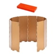 thumbnail image 4 of Parabrisas para estufa de campamento Strade Fareast Limited 10 placas Oro, 4 of 5