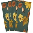 thumbnail image 2 of Dreamtimes Sunflowers and Leaves Kitchen Dish Towels 1 Piece,Absorbent Soft Dishcloths Towels Reusable Hand Towels Quick Drying Cleaning Cloth, Tea Towels,18" x 28", 2 of 7