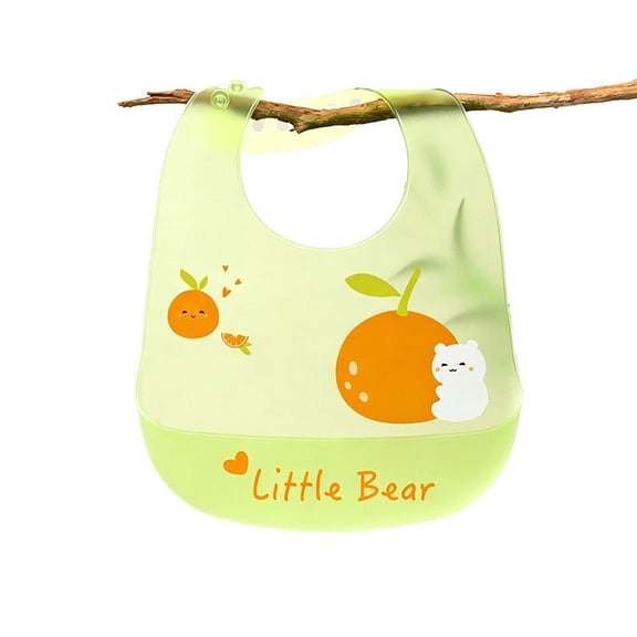 Adjustable Silicone Toddler Bib for Kids