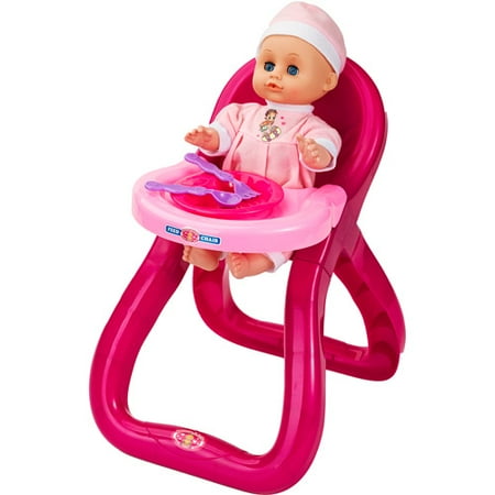 Badger Basket Modern Doll Feeding Chair With And Accessories Badger Basket Modern Doll Feeding Chair With And Accessories Play Set