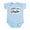 Sky Blue, variant on CafePress - World's Best Grandpa Infant Bodysuit - Baby Light Bodysuit, Size Newborn - 24 Months