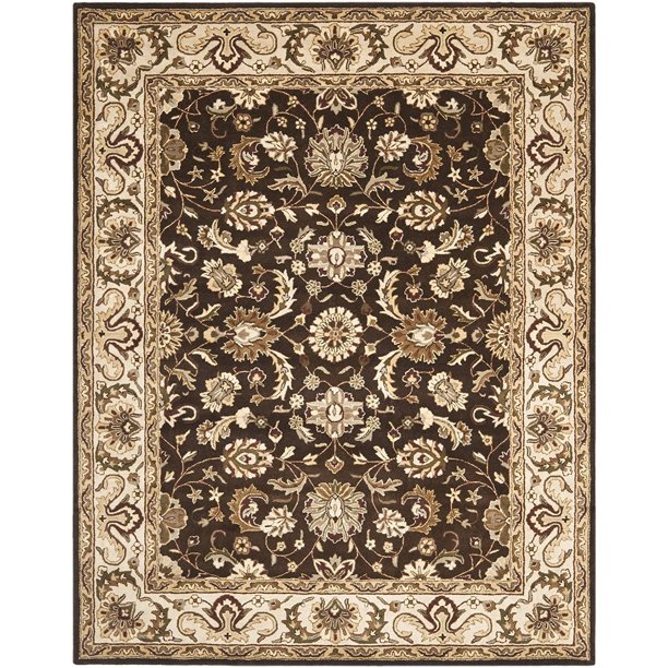 Safavieh Royalty Collection ROY239A Handmade Traditional Chocolate and