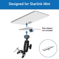 thumbnail image 3 of Peggybuy For Starlink Mini Mount Adjustable Clamp Mount RV Mount for RV/Pole/Yacht/Camper, 3 of 3