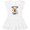 AA-White, variant on Inktastic Artist Just A Girl Who Loves Art Girls Baby Dress