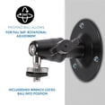 thumbnail image 4 of 5PCS Camera Wall-Mounted Bracket Rotating Black broadcast Speaker Brackets Adjustable Projector Stand, 4 of 9