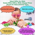 thumbnail image 5 of Easter Dinosaur Eggs Hatching Dino Egg Grow in Water Crack with Assorted Color Hunting Game Easter Basket Stuffers Birthday Easter Gifts Party Favors for Toddler Kids 3-10 Boys Girls, 5 of 7