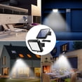 thumbnail image 5 of Lámparas solares para exterior con detector de movimiento 56 LEDs luces solares jardín impermeable IP65, 5 of 5