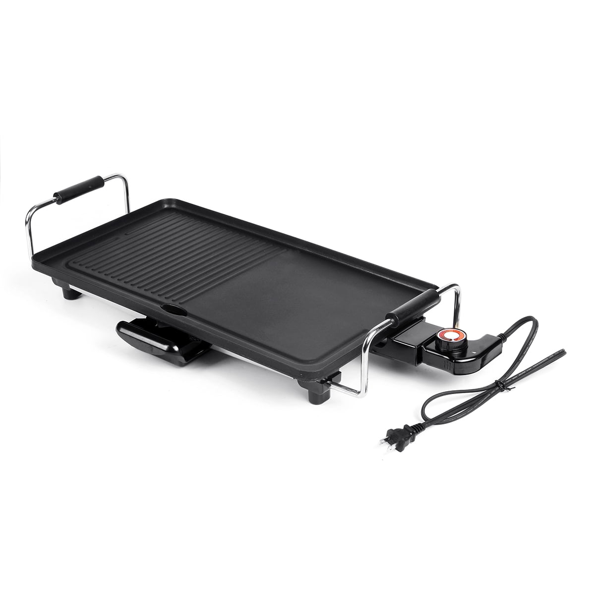 [For 46 Persons] 19 Inch 1200W NonStick Smokeless Barbeque Grill