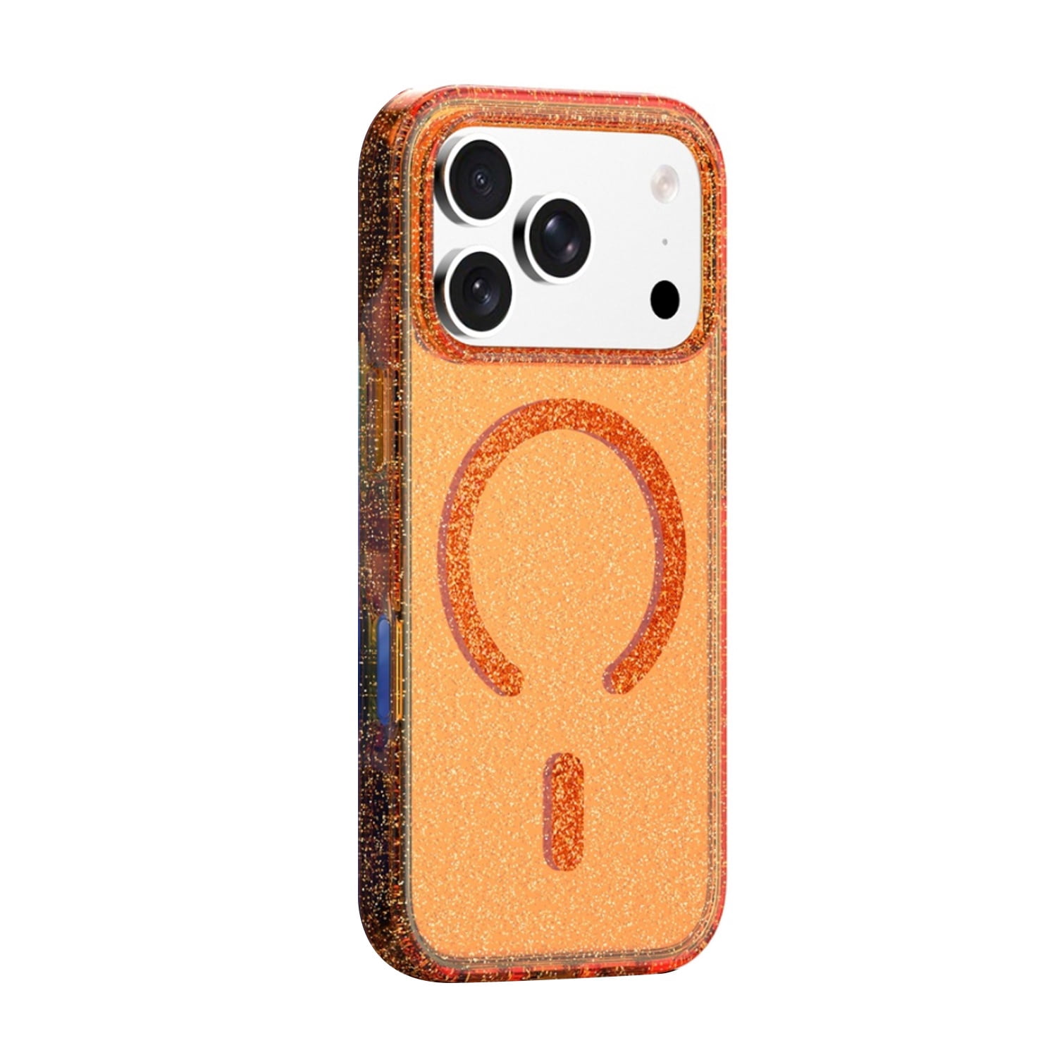 Shiny LumiMag Color Case for iPhone 17 Pro - Orange