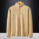 thumbnail image 1 of pstuiky camisetas de manga larga para hombre, Suéter de manga larga con cremallera para hombre, abrigo informal sin capucha de manga larga para hombre Tops de hombre l, 1 of 3