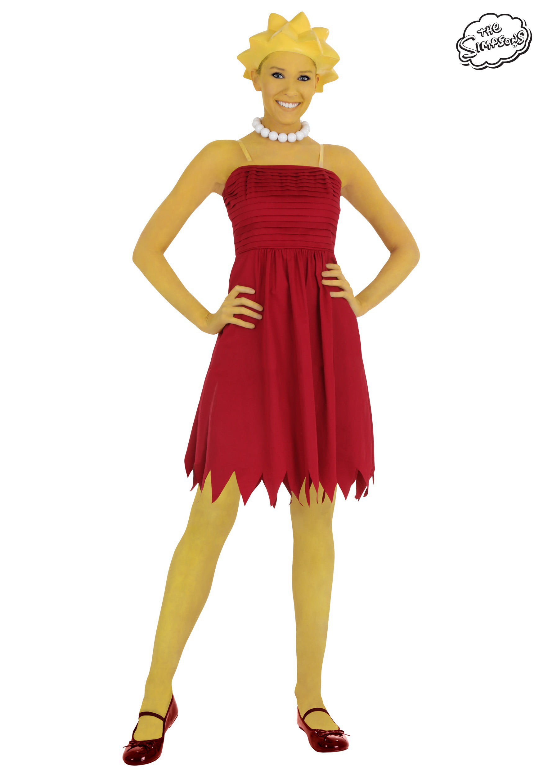 Buy Adult Lisa Simpson Costume at Walmart.com.