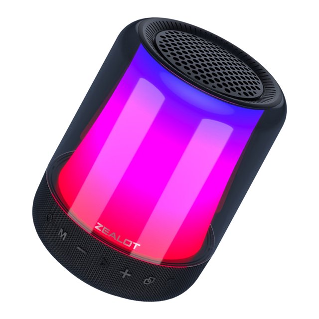 Wireless BT Speaker Long Battery Life With Colorful Lights 3600mah 360°Surround Sound