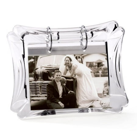Lenox Wedding Promises Crystal Flip Frame
