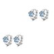 thumbnail image 2 of Sonducket 1 par de pendientes de cobre, joyería de moda, mano de obra fina, superficie lisa ligera, suministros de moda para mujer Azul 2Conjunto, 2 of 6