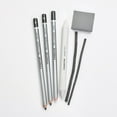 thumbnail image 2 of Staedtler Mars Lumograph Charcoal Drawing Set, 7 Pieces, 2 of 4