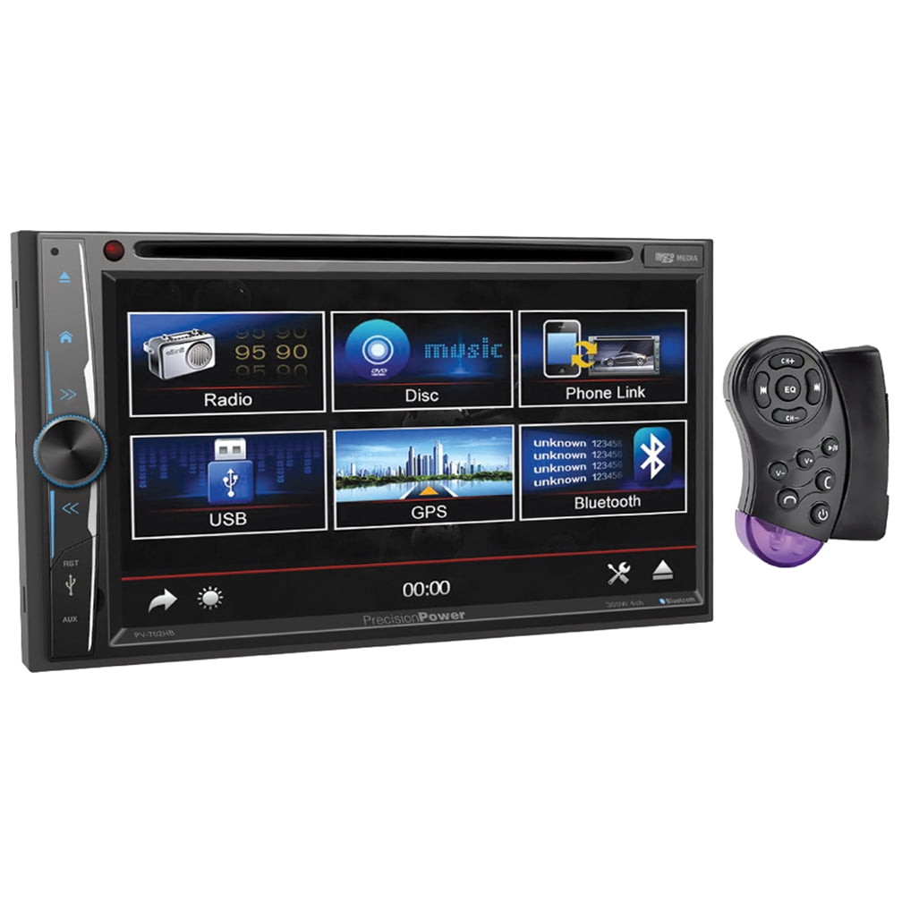 Absolute DD-3000 7-Inch Double Din DVD / CD / MP3 / USB With 6.5 