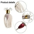 thumbnail image 4 of 2Pcs Fishing Hooks Squid Hook Octopus Hook 6 Claws Lure Sea Fishing 1#, 4 of 10
