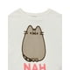 thumbnail image 5 of Conjunto de pijama Pusheen para mujer, algodón, dibujos animados con dibujos animados de gatos, 5 of 6