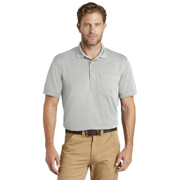CornerStone Men's Industrial Snag-Proof Pique Pocket Polo. CS4020P