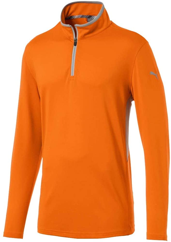 puma golf orange shirt