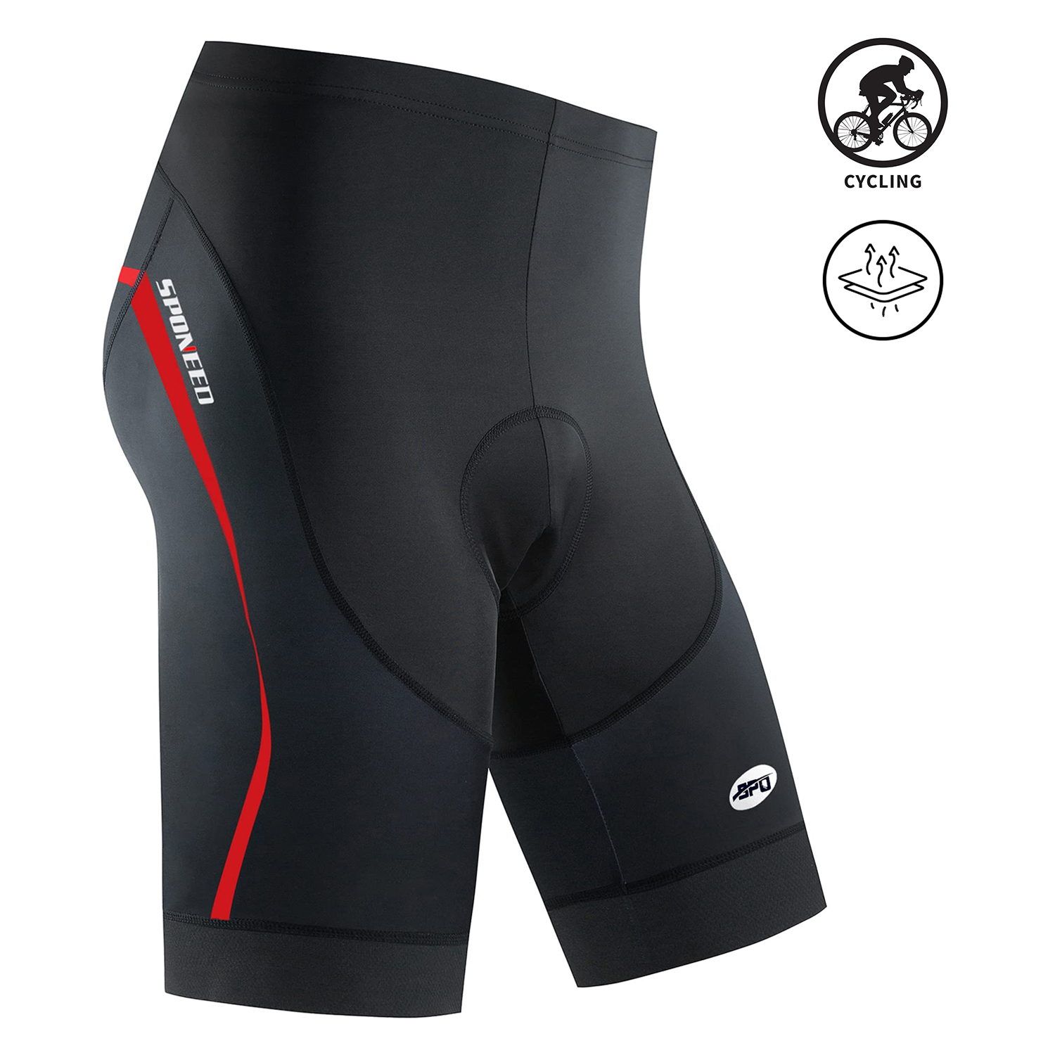 Sponeed Bike Shorts for Men 4D Pad MTB Shorts Cycling Padding Leggings