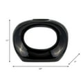 thumbnail image 6 of Modern Boho Ceramic Vase - Unique Hollow Design - Stoneware Home Decor Accent for Living Room, Bedroom & Office  - 11" Black, 6 of 13