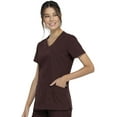thumbnail image 4 of Cherokee Workwear Professionals Women's Scrubs Top Mock Wrap WW655, 4 of 5