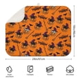thumbnail image 2 of Halloween Pumpkin Witches Pattern Dish Drying Mat for Kitchen 1 Pack, Ultra Absorbent Microfiber Dishes Drainer Mats,18x24in(46x61cm), 2 of 4
